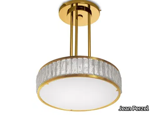 2058 A S - Glass pendant lamp _ Jean Perzel