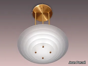 58 BIS - Glass pendant lamp _ Jean Perzel