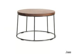 CICK - Round wooden coffee table _ Jess