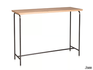 JIMMY - Rectangular wooden high table _ Jess