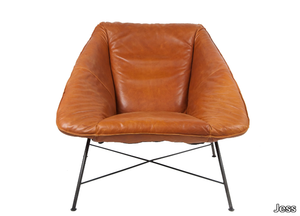 BRAZIL - Leather armchair _ Jess