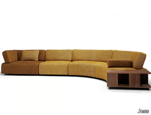 INFINITY ROUND - Curved fabric sofa _ Jess