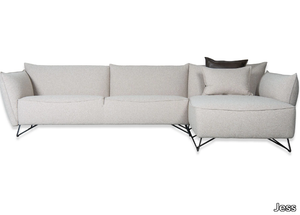 MY HOME - Sled base Dacron® sofa with chaise longue _ Jess