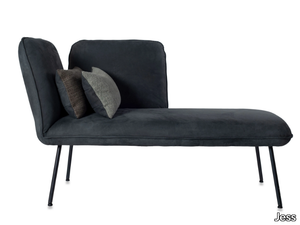 SHUFFLE - Leather chaise longue _ Jess