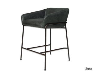 JOLLY - Stool with armrests _ Jess