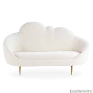 Ether Cloud Settee Olympus Oatmeal Rialto Sky