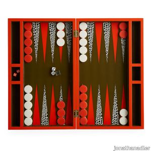 Leopard Backgammon Set