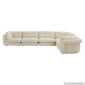 Pompidou Modular Six-Piece Sectional