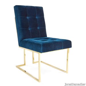 Goldfinger Dining Chair in Rialto Navy