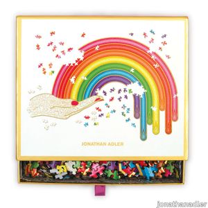 Rainbow Hand Shaped Puzzle