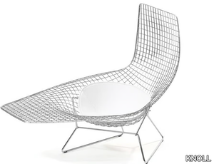 BERTOIA - Steel chaise longue _ KNOLL