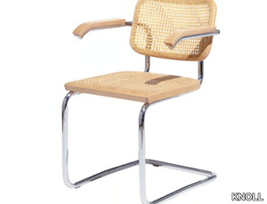 CESCA™ - Cantilever Vienna straw chair with armrests _ KNOLL