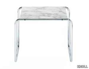 LACCIO - Rectangular marble coffee table _ KNOLL