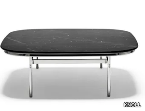 Marble coffee table - Rectangular marble coffee table _ KNOLL