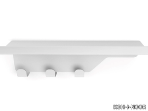 PIEGA - Steel towel rack / bathroom wall shelf _ KOH-I-NOOR