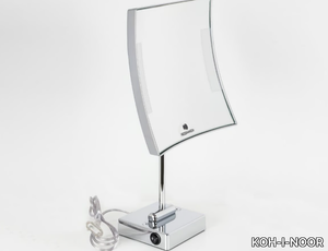 QUADROLO LED - Countertop shaving mirror with integrated lighting _ KOH-I-NOOR