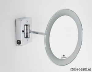 DISCOLO LED - Wall-mounted round shaving mirror with integrated lighting _ KOH-I-NOOR