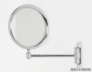 DOPPIOLINO - Wall-mounted double-sided round shaving mirror _ KOH-I-NOOR