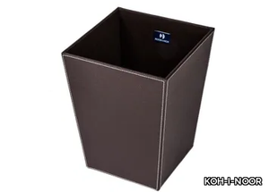 ECOPELLE - Eco-leather bathroom waste bin _ KOH-I-NOOR