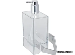 LAVÌ - Wall-mounted polycarbonate Bathroom soap dispenser _ KOH-I-NOOR