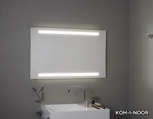 SUPERIORE E INFERIORE LED - Bathroom mirror with integrated lighting _ KOH-I-NOOR