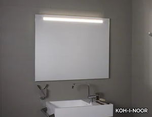 SUPERIORE LED - Wall-mounted bathroom mirror with integrated lighting _ KOH-I-NOOR