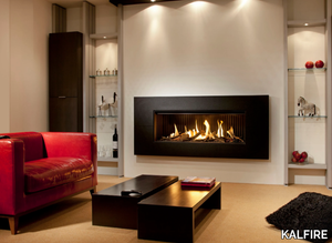 G120/41F - Wall-mounted built-in gas fireplace _ KALFIRE