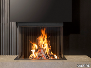 W66/48S - 3-sided wood-burning fireplace _ KALFIRE