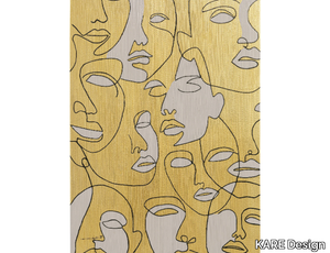 FACES - Polyester Canvas print _ KARE Design