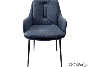 THEA - Polyester chair with armrests _ KARE Design