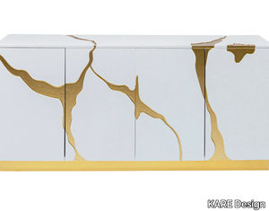 CRACKED - MDF sideboard with doors _ KARE Design