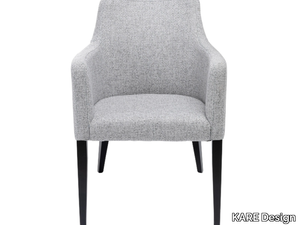 MODE DOLCE - Polyester chair with armrests _ KARE Design