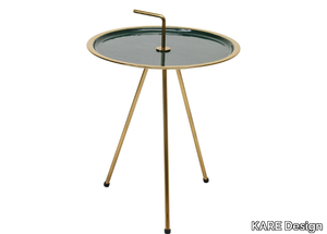 MIAMI - Round steel side table _ KARE Design