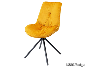 MILA - Trestle-based fabric chair _ KARE Design