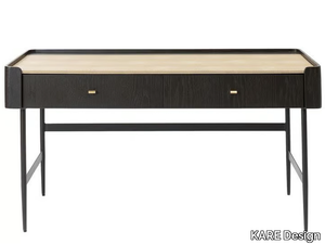 MILANO - Wood veneer secretary desk with drawers _ KARE Design