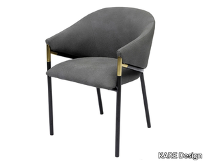 BOULEVARD - Polyurethane chair with armrests _ KARE Design