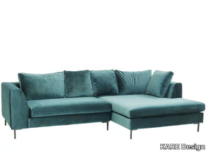 GIANNI - Corner fabric sofa _ KARE Design