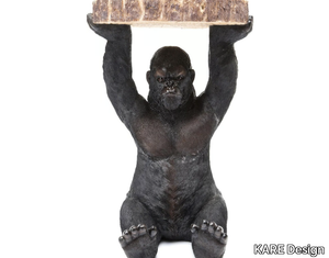 ANIMAL GORILLA - Round polyresin coffee table _ KARE Design