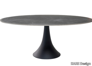 GRANDE POSSIBILITÀ - Oval ceramic table _ KARE Design