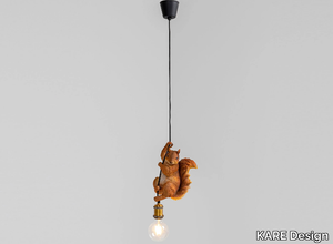 ANIMAL SQUIRREL - LED polyresin pendant lamp _ KARE Design