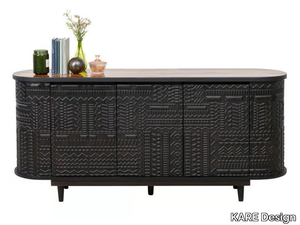 BERBER - Wooden sideboard with doors _ KARE Design