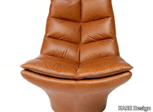 BRIDGE - Leather armchair _ KARE Design