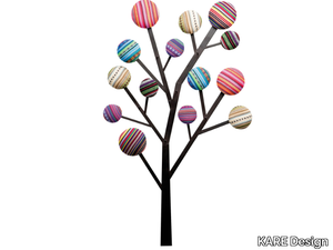 BUBBLE TREE - Wall-mounted steel coat rack _ KARE Design