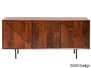 GROOVES - Sideboard with doors _ KARE Design