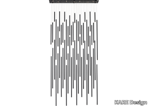 LIVING VEGAS - LED stainless steel pendant lamp _ KARE Design