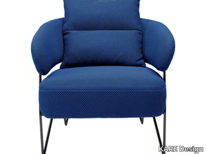 PEPPO - Polyester easy chair with armrests _ KARE Design