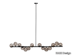 SCALA BALLS - LED glass and steel pendant lamp _ KARE Design