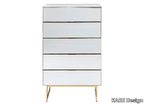 SORAN - Steel chest of drawers _ KARE Design