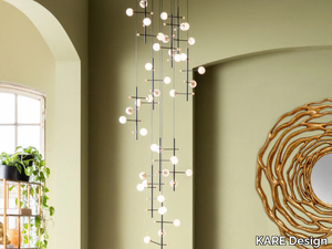 TRAPEZ - LED steel pendant lamp _ KARE Design