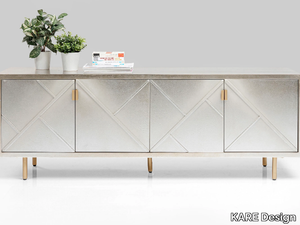 VENICE - Steel sideboard with doors _ KARE Design